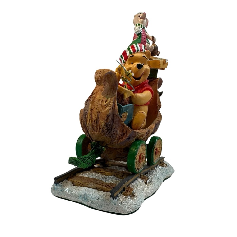 Disney TIgger Holiday Train Engine Danbury Mint Pooh Piglet Christmas READ - Picture 2 of 10